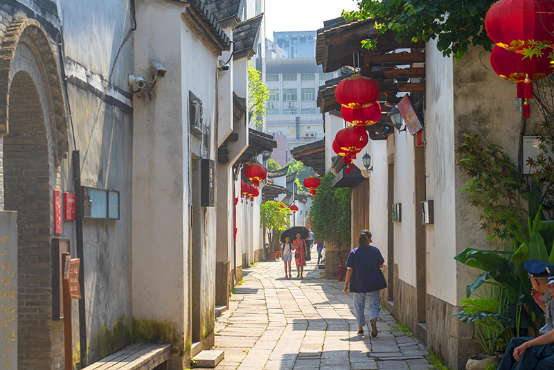 2019年6月28日，福州，三坊七巷風(fēng)光。